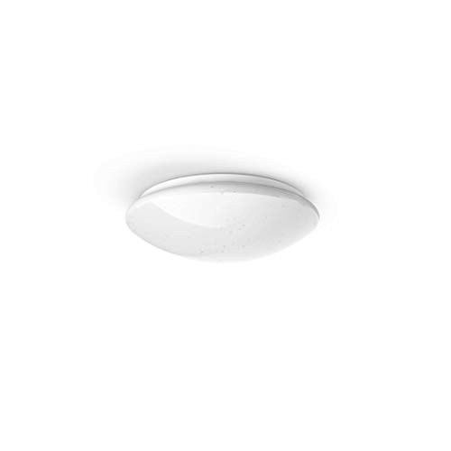 Hama LED Deckenleuchte dimmbar per App- u. Sprachsteuerung (WLAN Lampe Alexa /Google Home kompatibel, Deckenlampe f. Schlafzimmer, Kinderzimmer,  Wohnzimmer, kein Hub/Gateway benötigt, Ø 30cm) - Homesuits