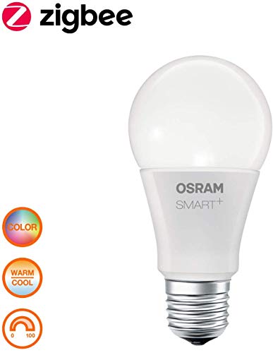 Osram Smart LED Lampe 8,5W E27 ZigBee dimmbar warmweiß bis tageslicht Glühbirne