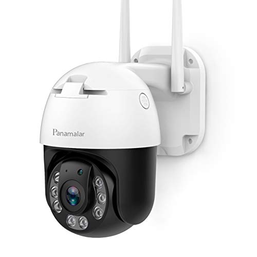 Panamalar Smart WiFi IP Kamera,WLAN LAN Überwachungskamera FHD 350°Schwenkbar 