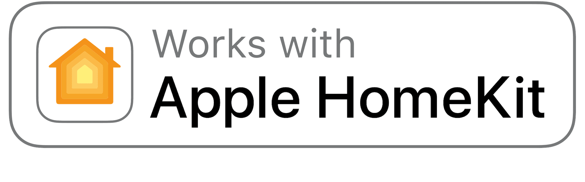 Works with Apple HomeKit Badge